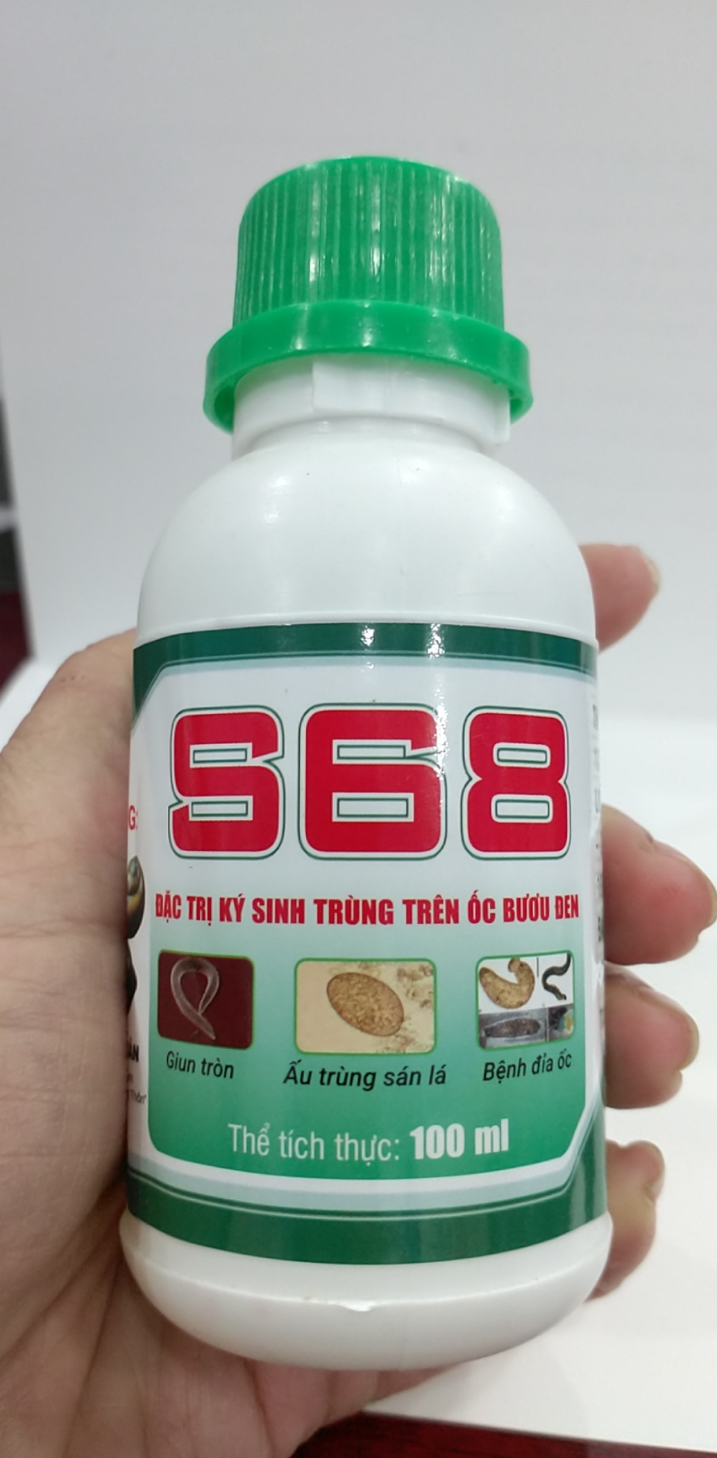 S68 SIÊU PHẨM KÝ SINH TRÙNG TRÊN ỐC BƯƠU ĐEN