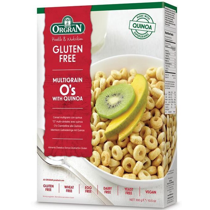 BÁO GIÁ HẠT DIÊM MẠCH ORGANIC XUÂN AN GÓI 300G | Shopee Lazada Sendo Tiki mới nhất 56 Ngũ Cốc Ăn Sáng Hỗn Hợp Với Hạt Diêm Mạch Orgran - Gluten Free Multigrain O'S With Quinoa - Hộp 300G