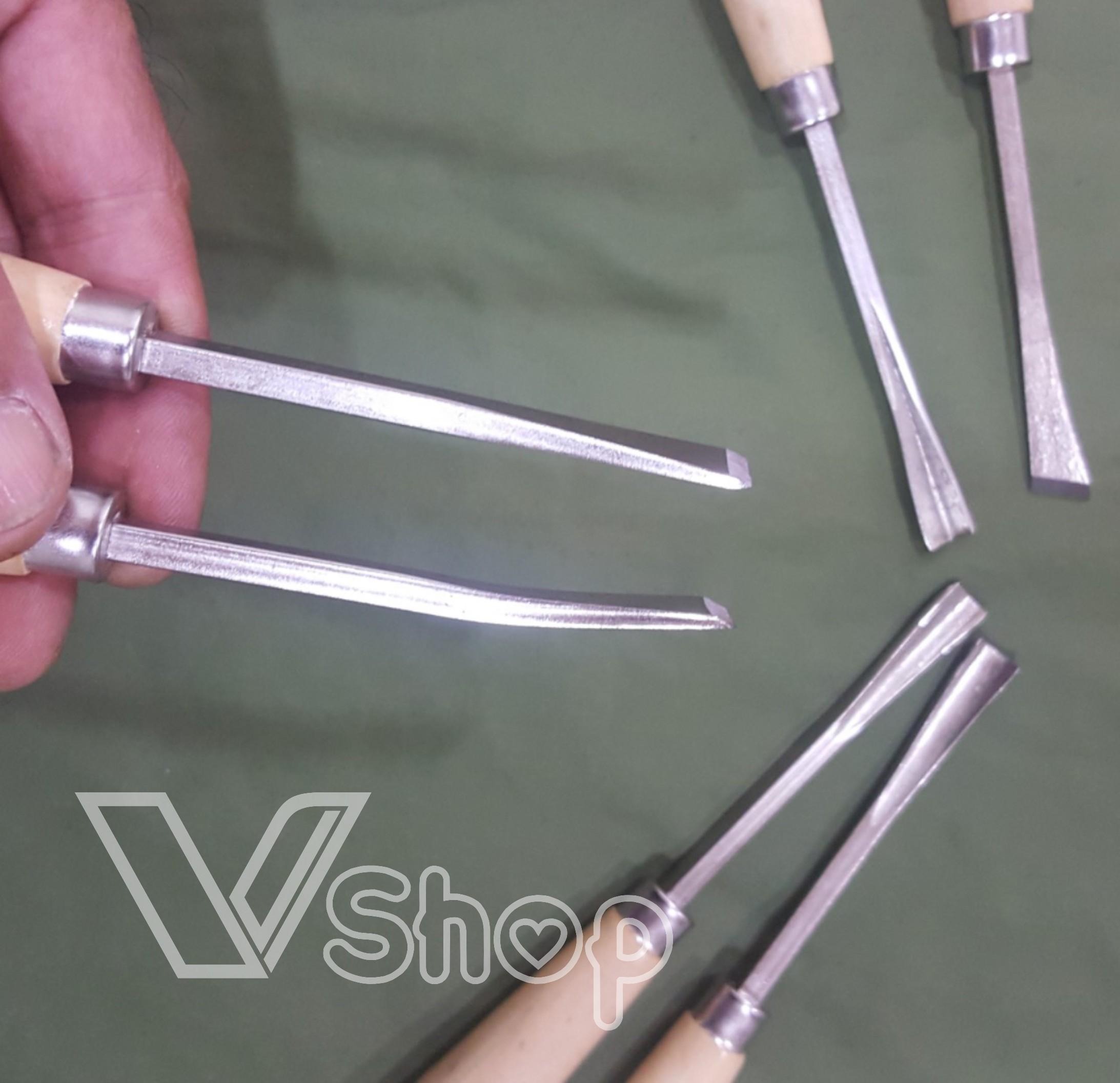 BỘ ĐỤC, ĐIÊU KHẮC GỖ MỸ THUẬT. 6 MÓN