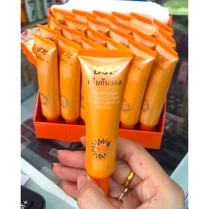 Kem Chống Nắng Và Makeup Da BOB SPF 50+ Thái Lan