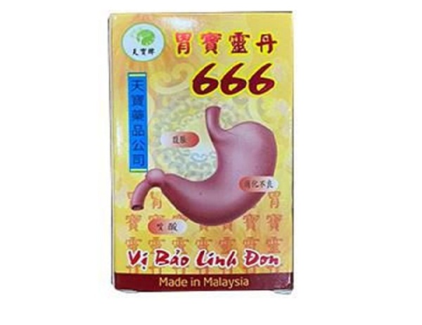 VỊ BẢO LINH ĐƠN 666 nhập khẩu