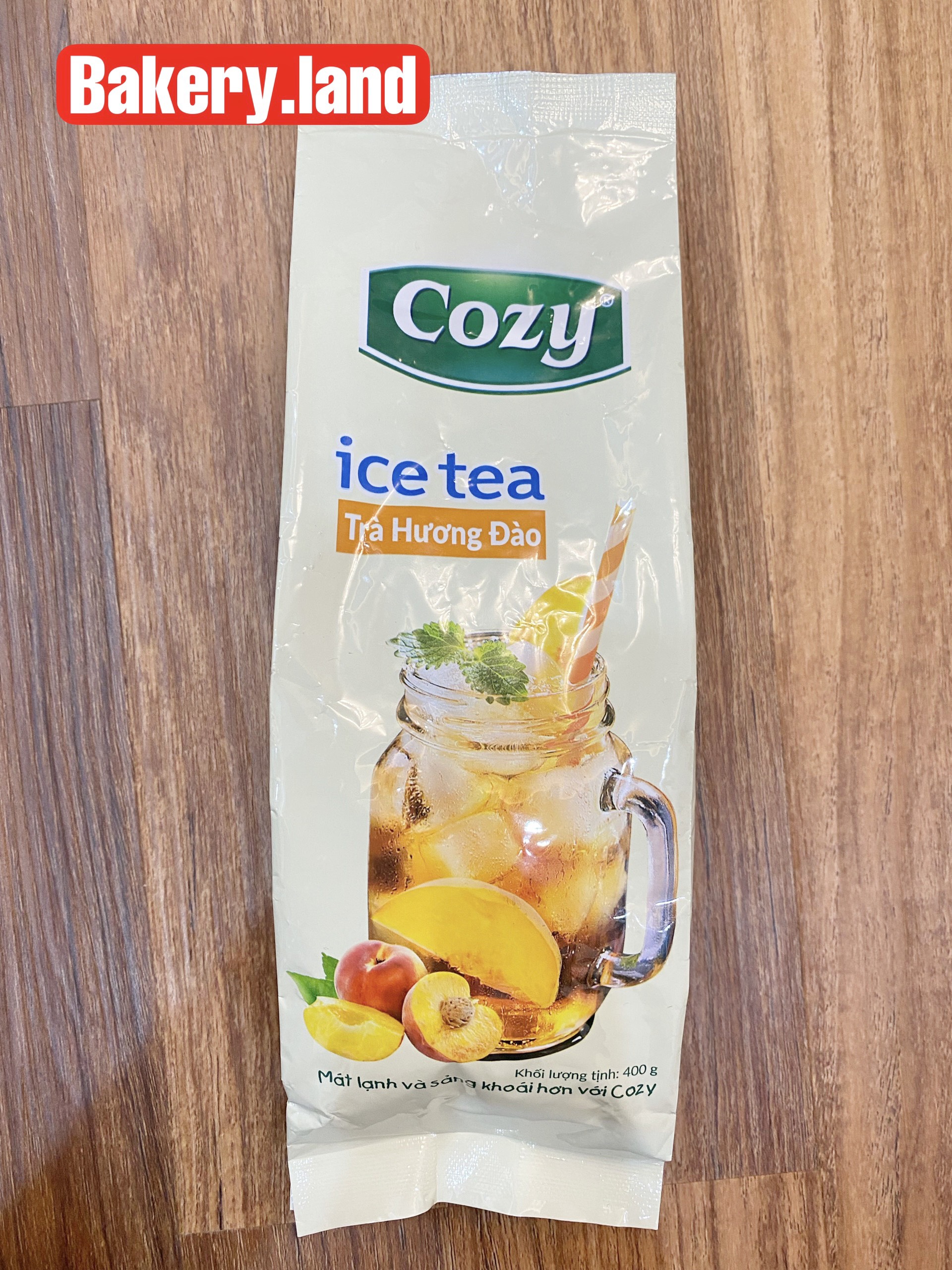 Trà đào hoà tan Cozy Ice tea 400g