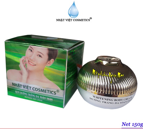 Kem body trắng da cấp tốc tinh chất trà xanh Serum kem body NHẬT VIỆT COSMETICS (150g)