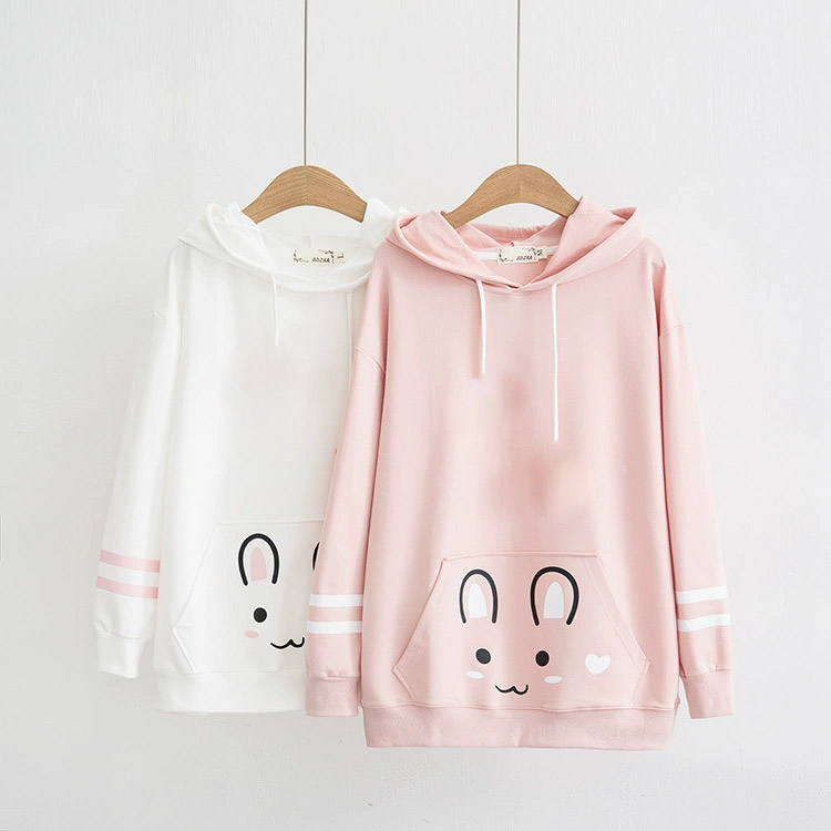 [HCM]áo khoác hoodie nữ in hình dễ thương siêu cute thời trang Binstore94 BS933