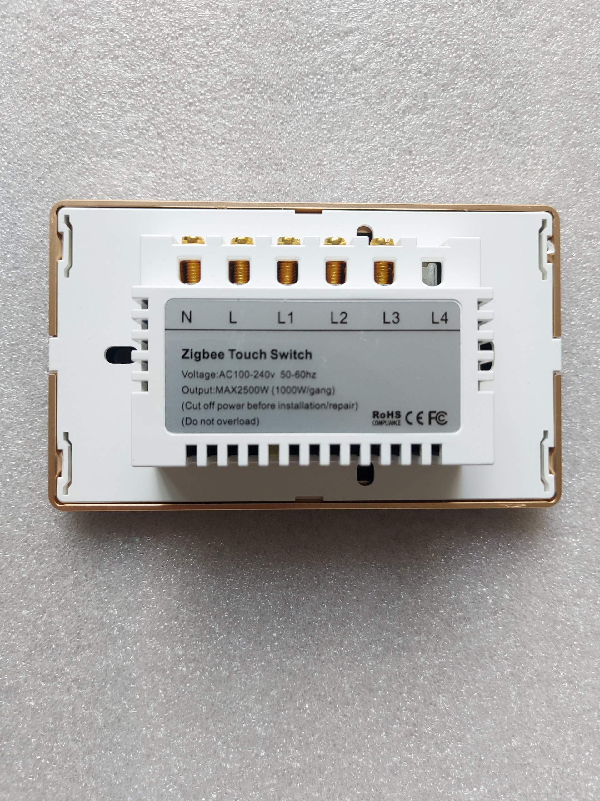 CÔNG TẮC THÔNG MINH TUYA ZIGBEE VIỀN NHÔM