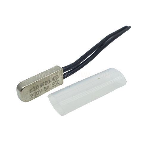 Cầu chì nhiệt ksd9700 55 độ 250vac 5a