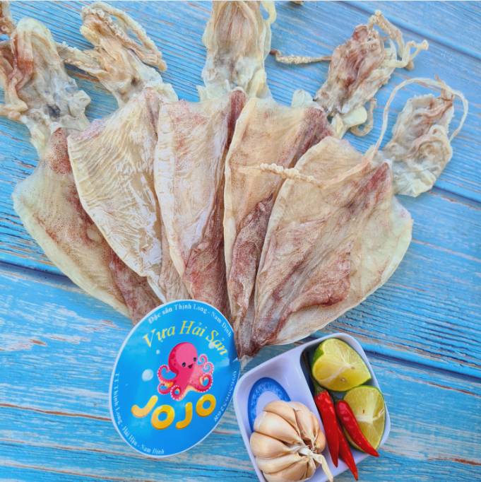 3 Con Khô Mực Thịnh Long Ngon Ngọt Y Hình