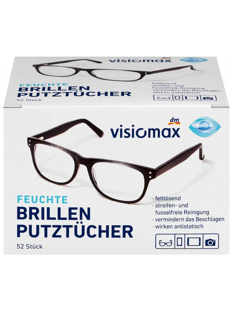 Giấy Lau Kính Visiomax 52 miếng (Hàng Đức)