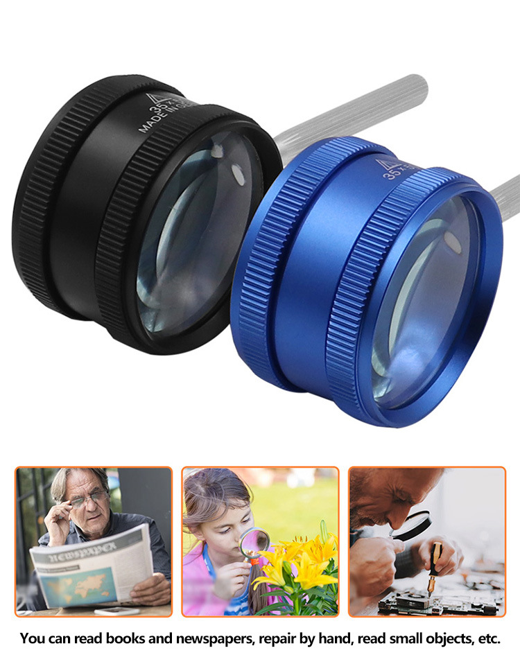 Kính lúp cầm tay phóng đại 35x