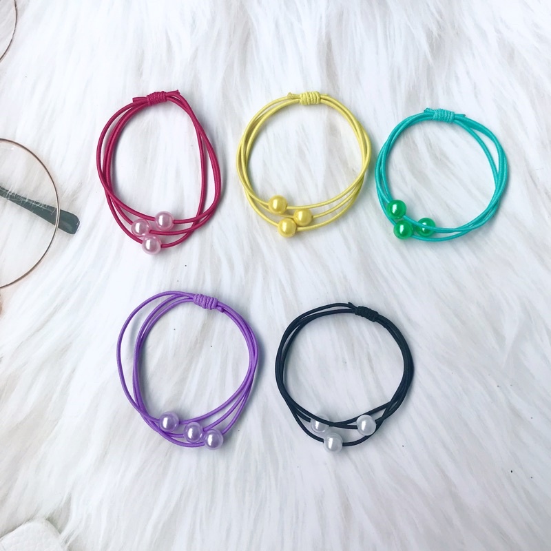 Dây Thun Cột Tóc Phong Cách Hàn Quốc