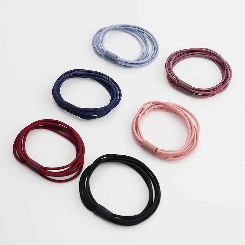 SET Cột tóc dây đôi nơ đơn giản chắc chắn giá rẻ COT11