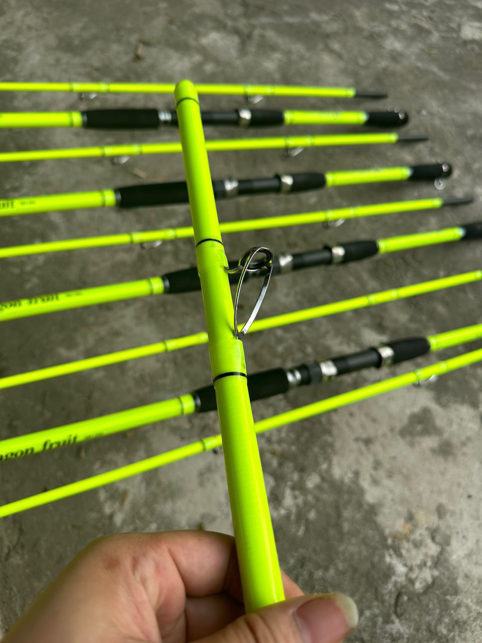 Cần câu Lure máy đứng Wing Dragon - Lưới nhà Thảo