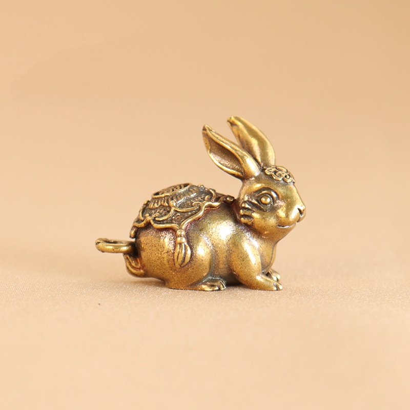 Tượng Phong Thủy Hình Con Thỏ (Kích Thước: 2 Size)