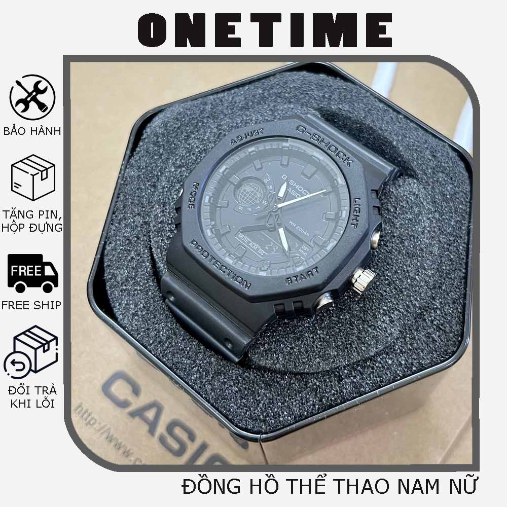 Đồng hồ nam nữ Casio G Shock GA2100 bản đặc biệt, bản đồ thế giới - OneTime Store