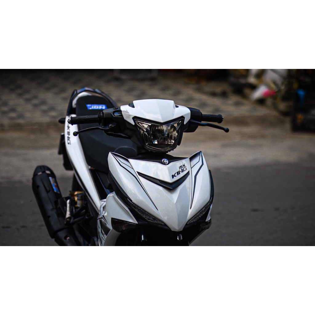 Tem rời Mx king đen cho Exciter 150 trắng
