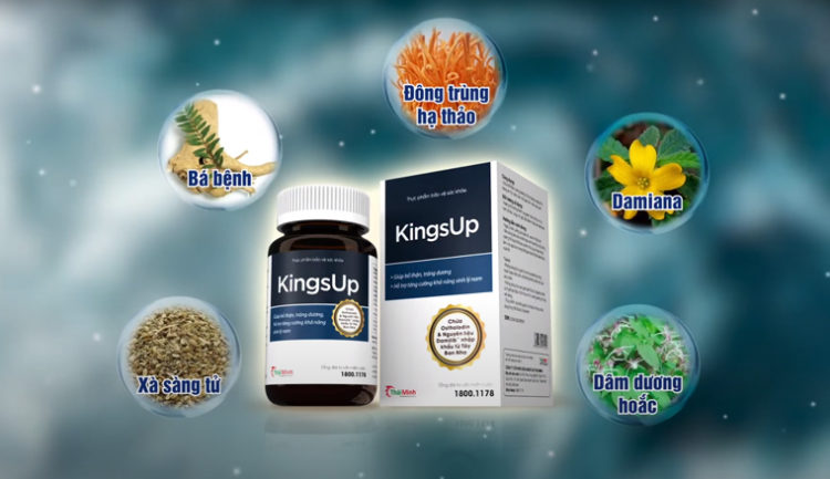 Kingsup (Hộp 80 viên) - Tăng cường sinh lý nam [Kings up, king up, kingup, kingups, king ups, kinhup]