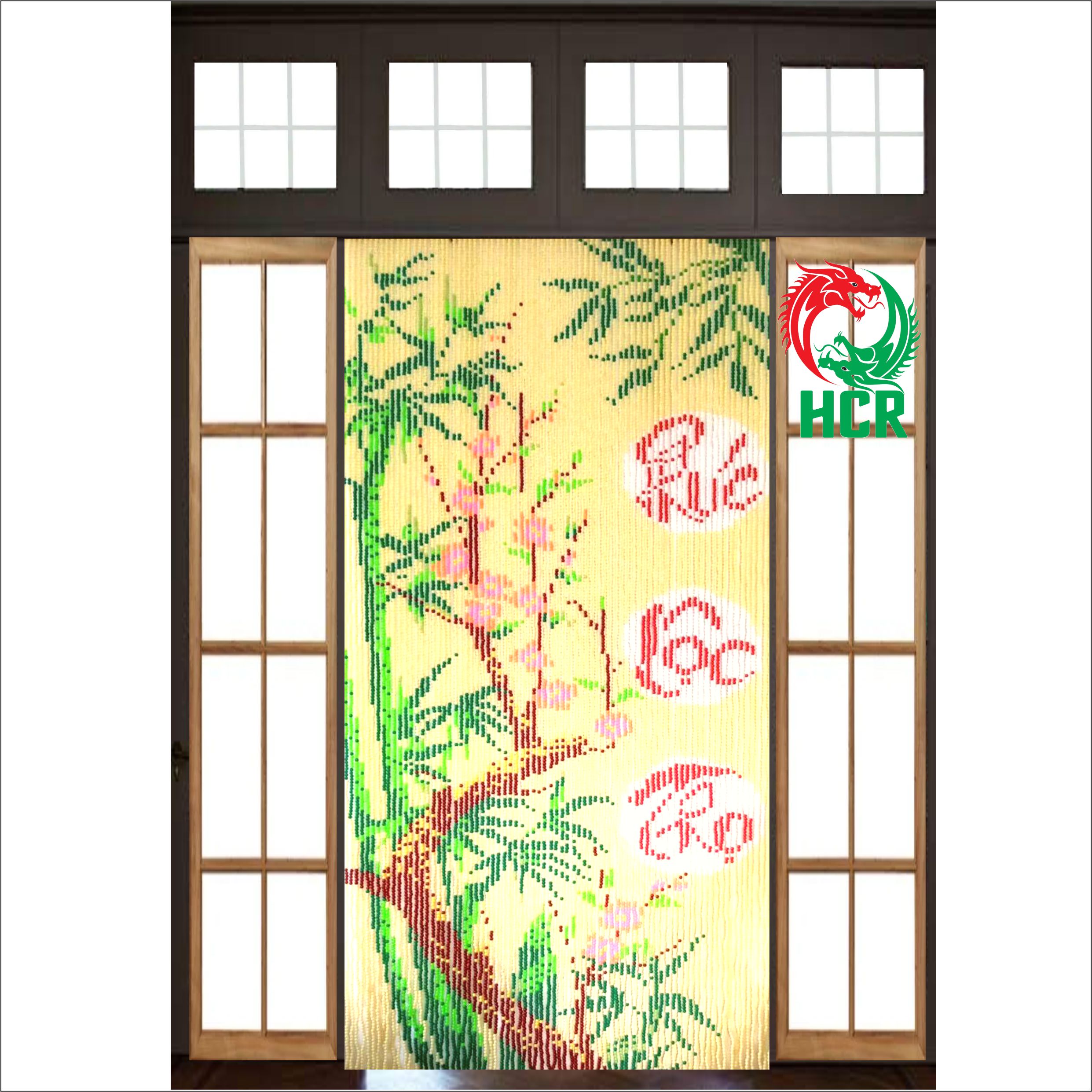 Màn hạt nhựa - Công ty Hai Con Rồng - Code 836 Phúc Lộc Thọ