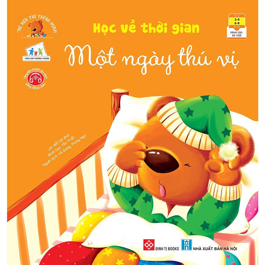 Bé rèn trí thông minh - học về thời gian - một ngày thú vị