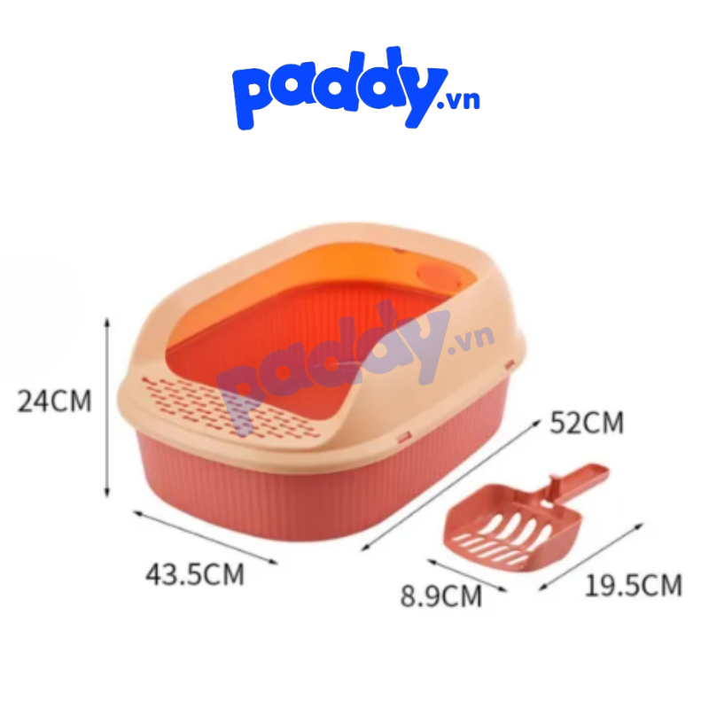 Khay Vệ Sinh Cho Mèo Hình Con Vịt 53x43x25cm