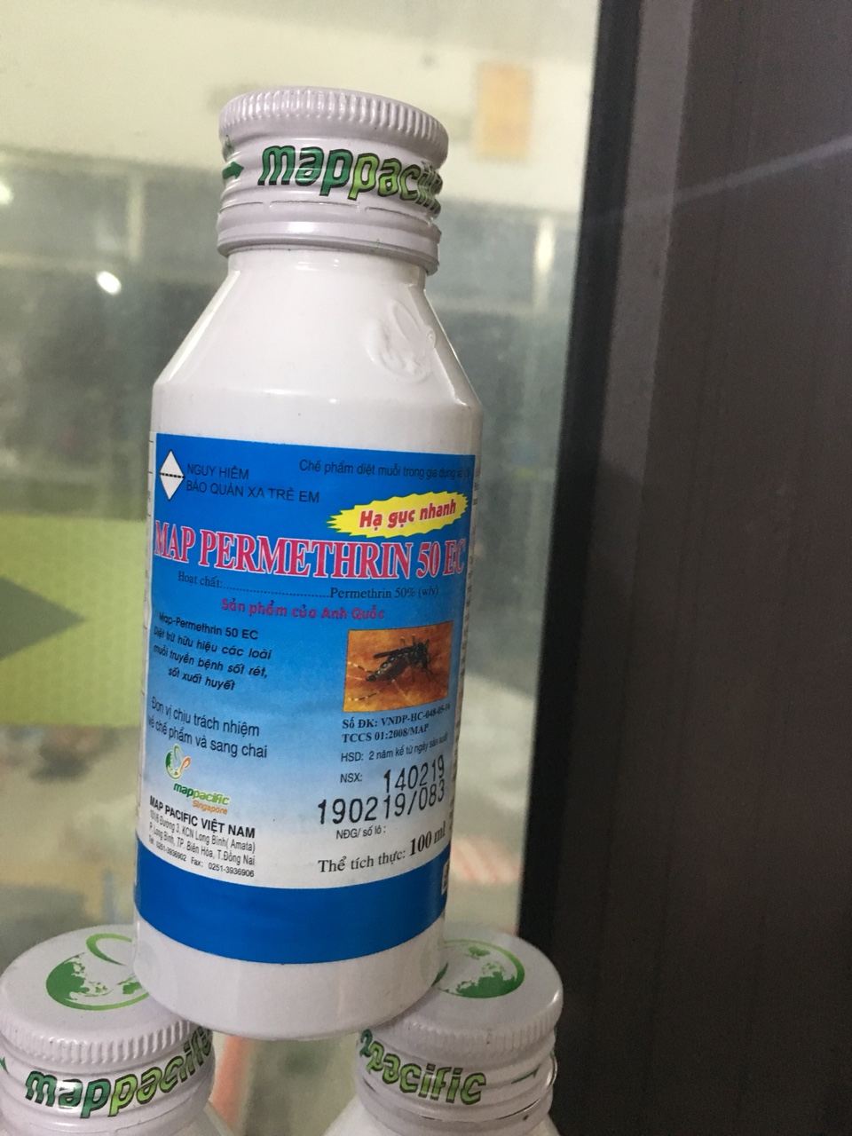 Thuốc diệt muỗi Permethrin 50EC công nghệ ANH QUỐC - 100ml