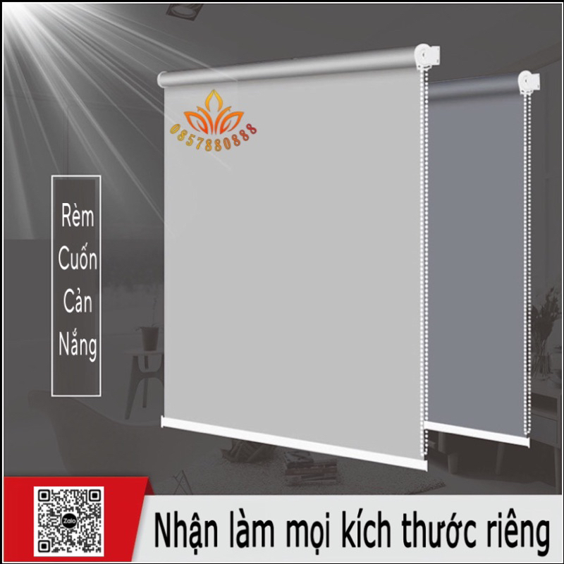 Rèm cuốn cửa sổ, rèm văn phòng (nhận làm theo kích thước màu sắc riêng)