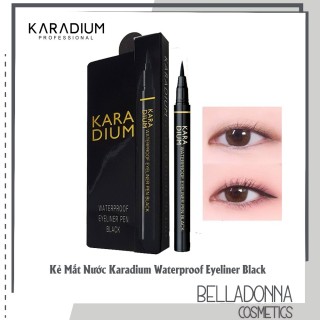 Kẻ Mắt Nước Karadium Waterproof EyeLiner Black 0.55g (Bản Đen) thumbnail