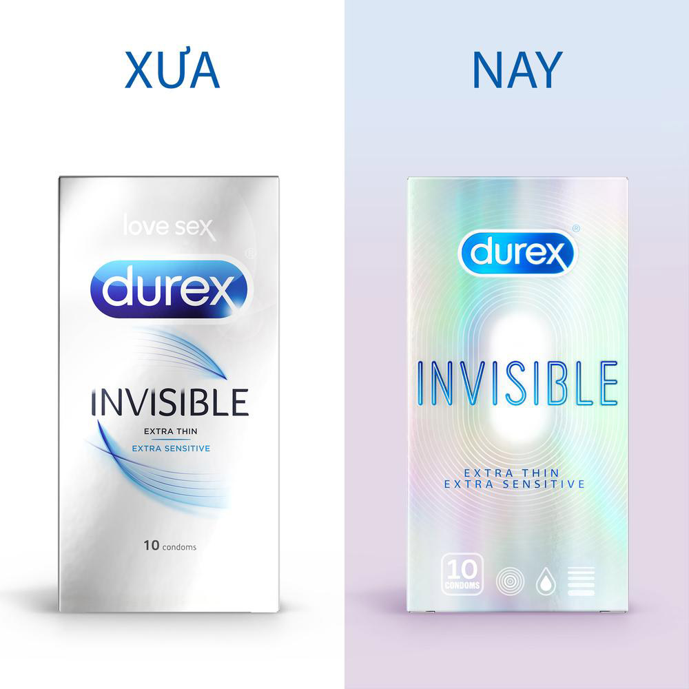 [HCM]Bao Cao Su Durex Invisible Extra Thin