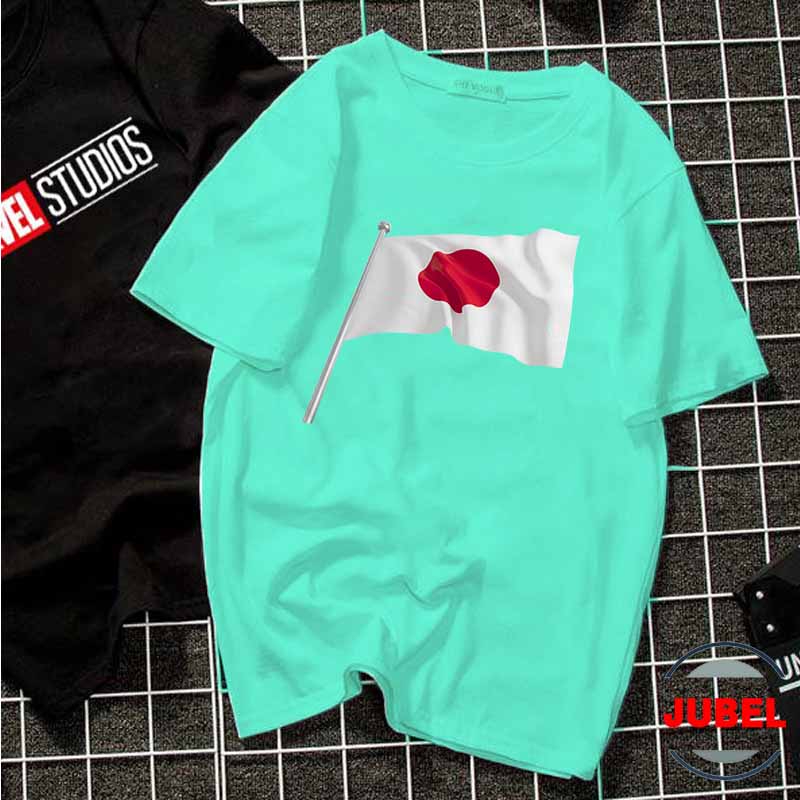 [HCM]Áo thun Unisex - lá cờ Nhật