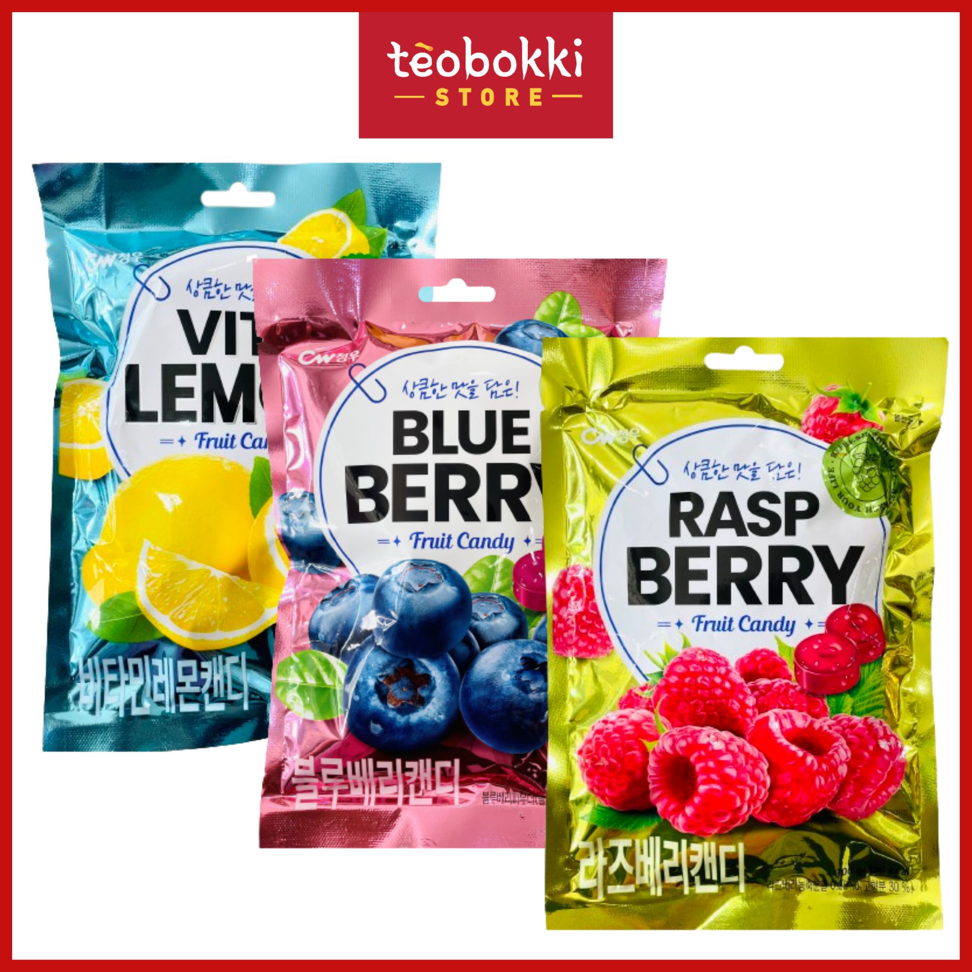 Kẹo trái cây CW 100g