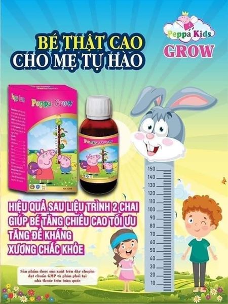SIRO PEPPA GROW - PHÁT TRIỂN CHIỀU CAO