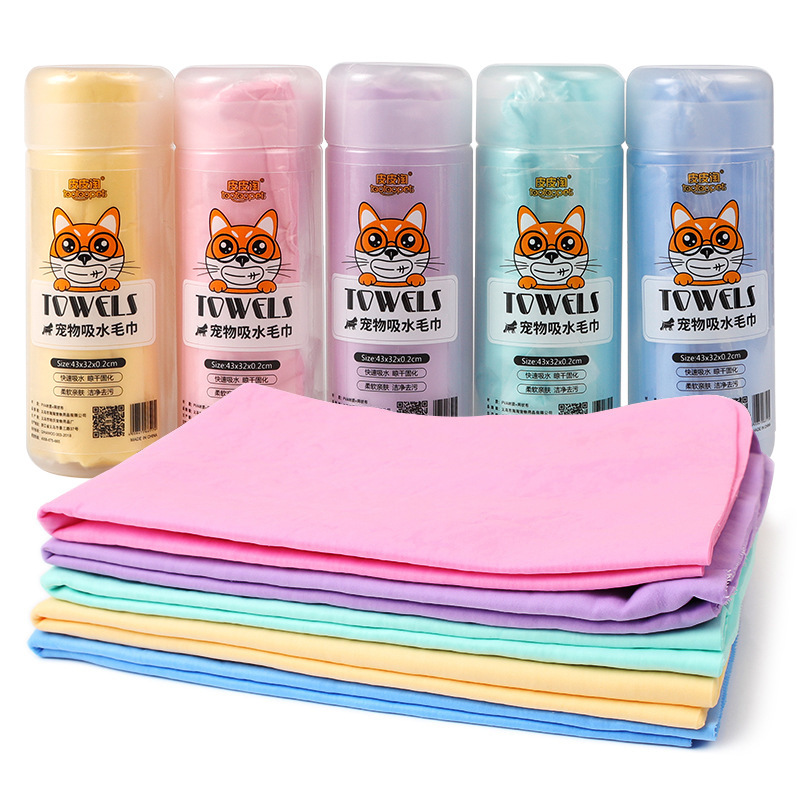 KHĂN TẮM SIÊU THẤM CHO THÚ CƯNG CLEAN CHAM