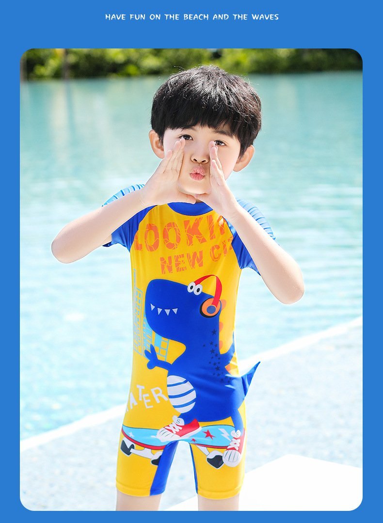 Bộ đồ bơi trẻ em liền thân dành cho bé trai