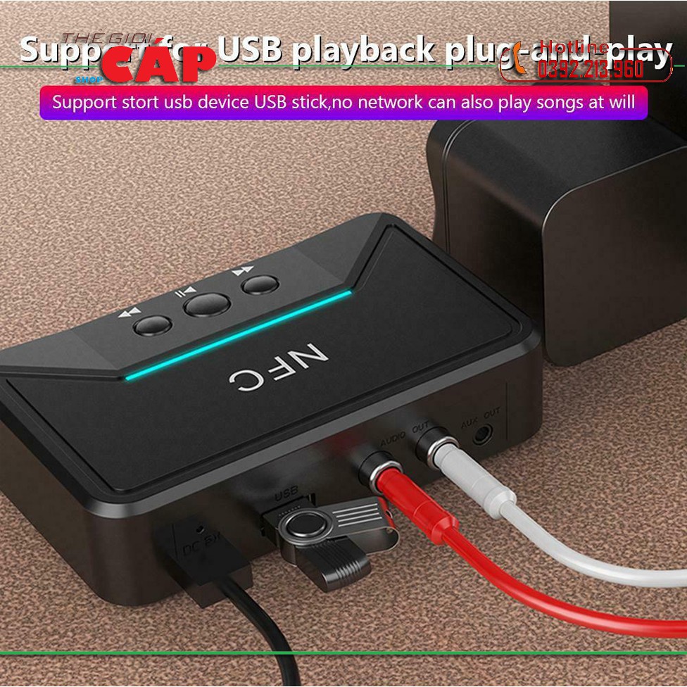 Thiết bị nhận Bluetooth không dây 5.0 BT200