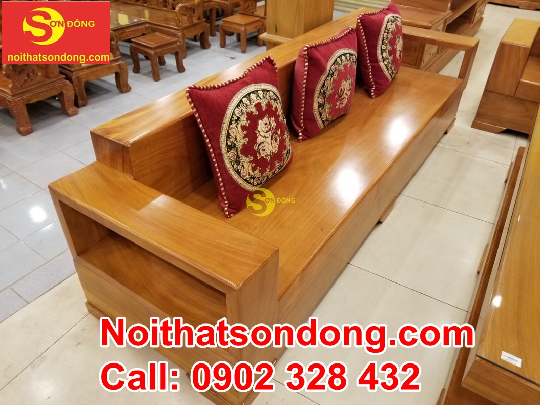 Bộ sofa kiểu Nhật gõ đỏ 6 món BBG431