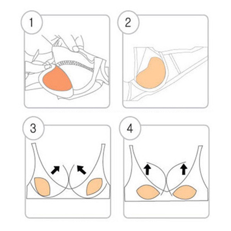 Một Đôi Miếng Dán Độn Ngực Nâng Ngực 0020