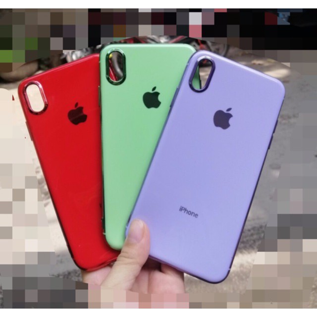 Ốp dẻo màu viền vàng iphone x/xsmax/ ip11 / ip11 pro/ ip11 pro max ♥️