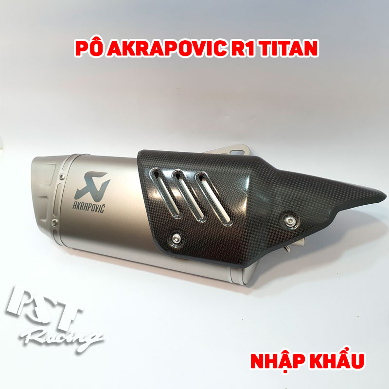Pô Akrapovic R1 Titan cao cấp | Lazada.vn