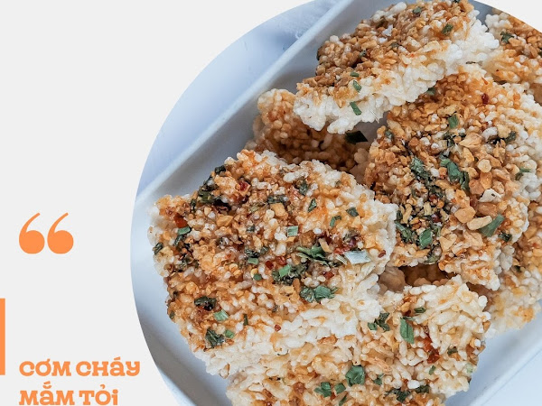 Cơm Cháy Mắm Tỏi 200gr