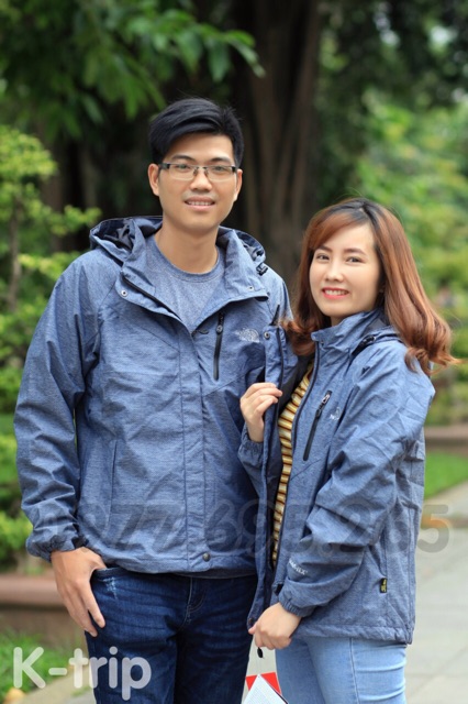[ xả kho buôn VNXK]  Áo gió 2 lớp TNF vnxk