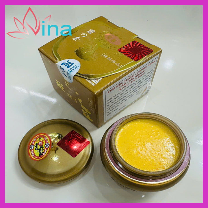 KEM LULANJINA SIÊU TRẮNG CHỐNG NHĂN NÁM TÀN NHANG 25G (KEM ĐÊM - TEM ĐỎ)
