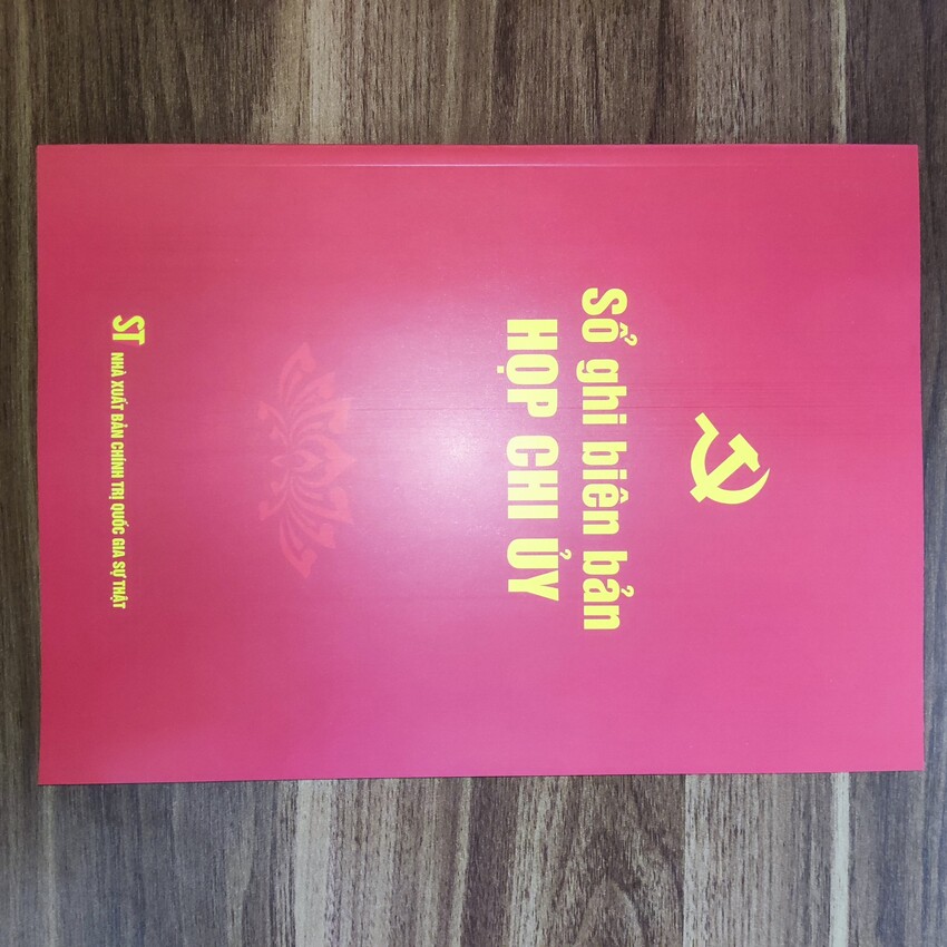 Bộ Sổ Tay Công Tác Dành Cho Chi Bộ