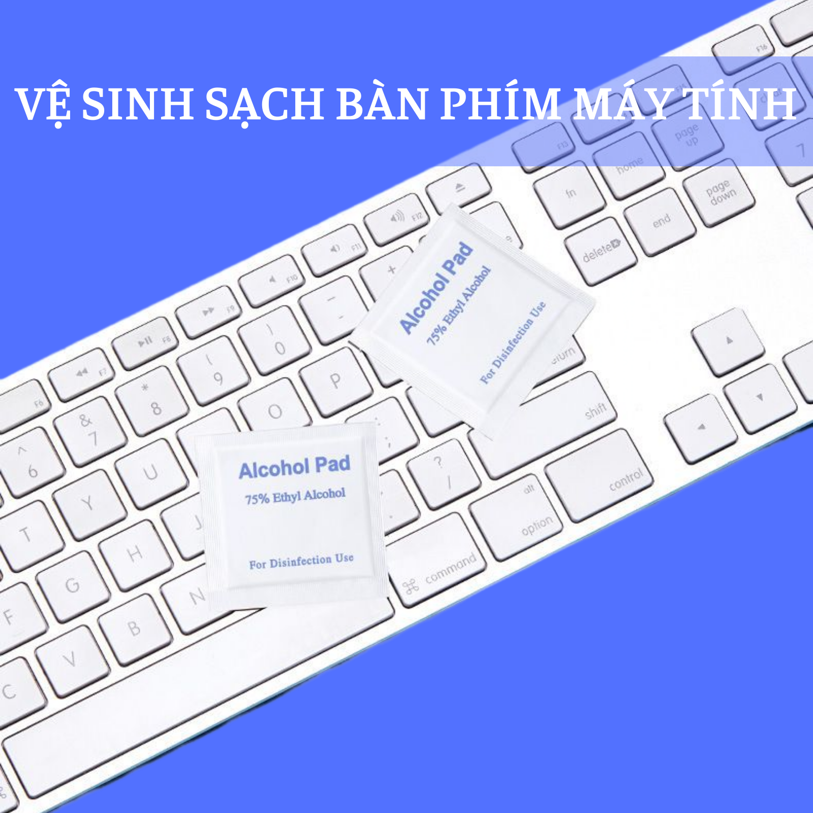 Bông tẩm cồn sát trùng Alcohol Pad hộp 100 miếng