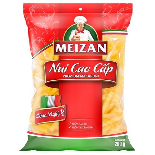 Nui cao cấp Meizan gói 400g