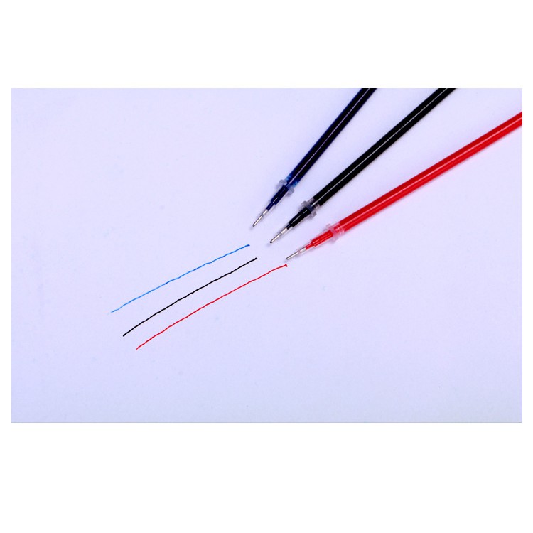 Bút bi bút gel 0.5mm cao cấp mực đều - ngòi bút nước xanh đen đỏ