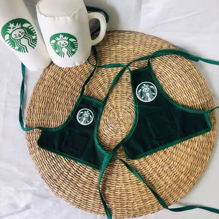 Yếm Starbucks Hàn Quốc cho chó mèo