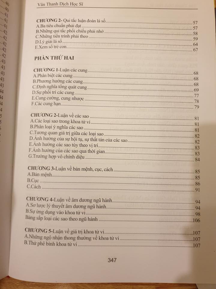 Sách Tử Vi Dịch Lý – Vân Thanh Dịch Học Sĩ