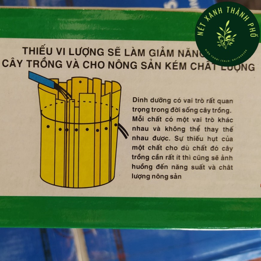 [GIAO HÀNG 2 GIỜ] Phân Bón Lá Vi Lượng Fetrilon Combi (2,5gr)