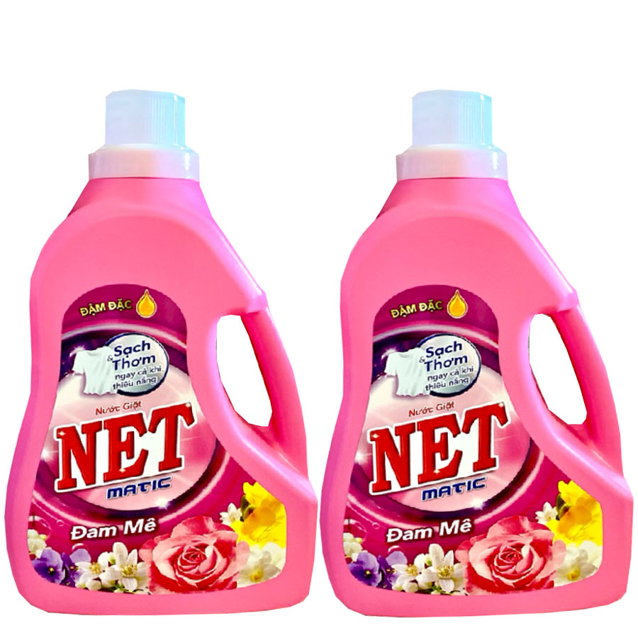 [HCM] Nước Giặt Net Matic  3.3L 4 màu
