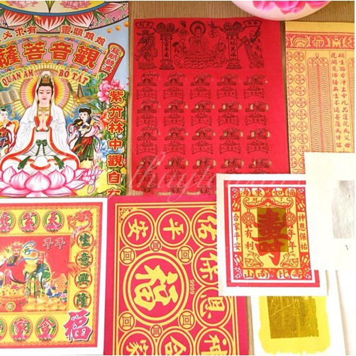 Bộ Giấy cúng sao Cửu Diệu Tinh Quân(La hầu,Kế đô,Thái bạch...)