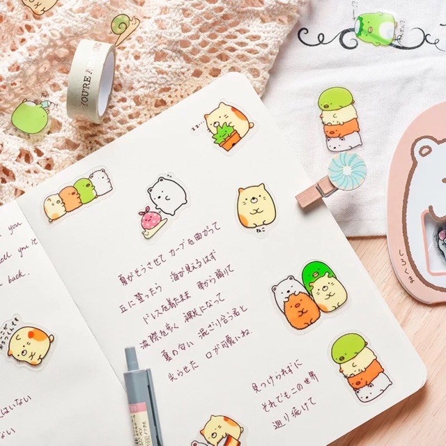 1 Pack of 50 Decorative Stickers